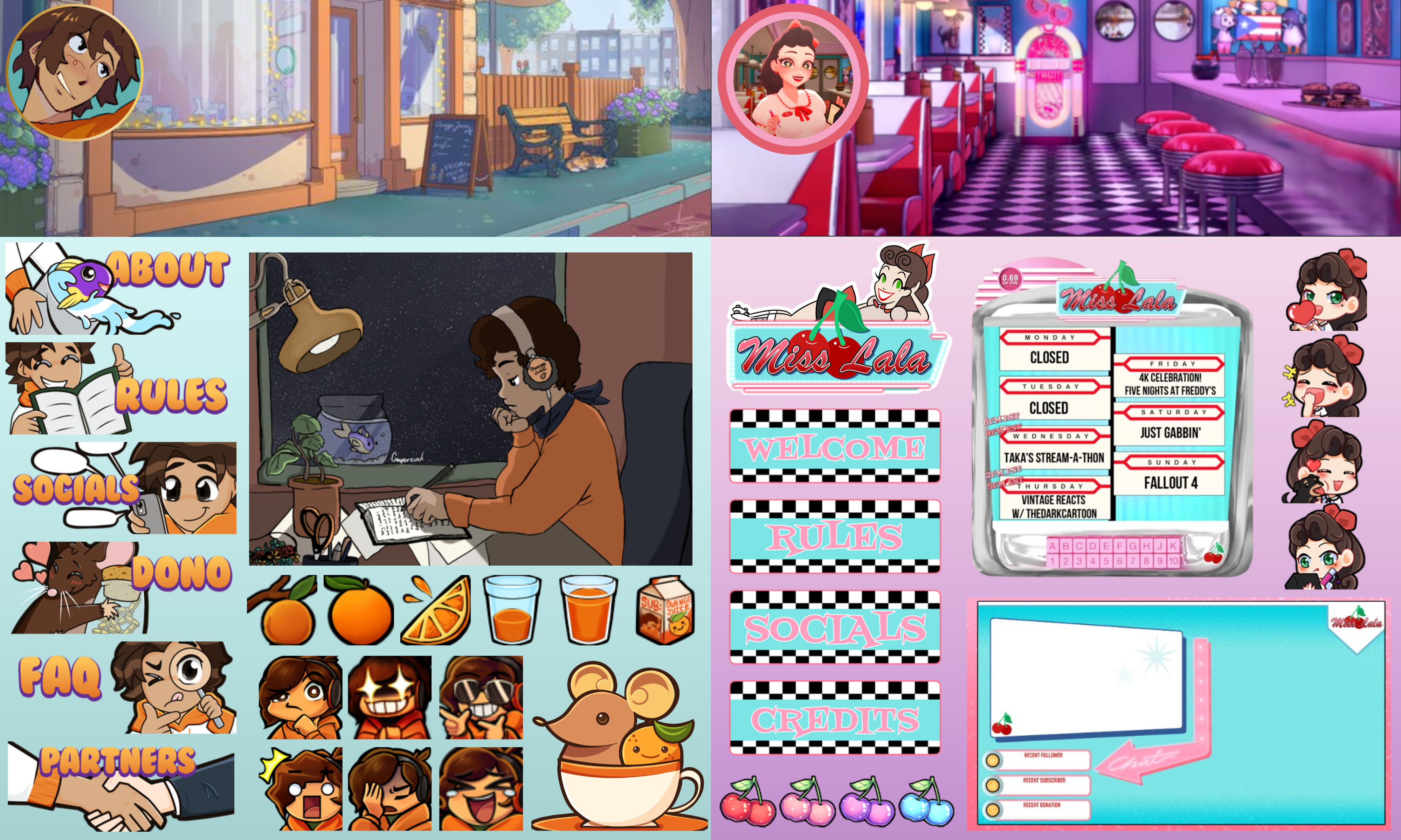 Owengejuicetv 與 MissLalaVT 的實況品牌方案