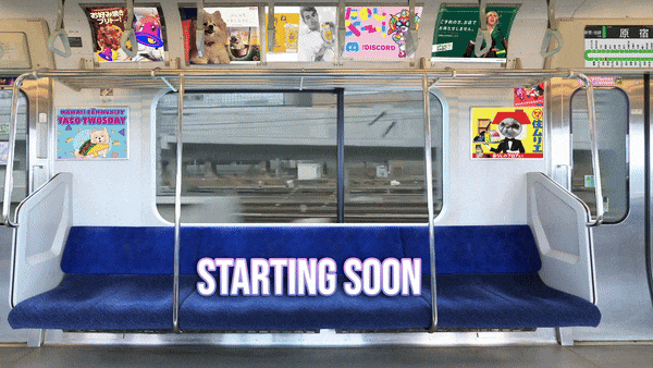 GIF de "Começando em breve" da live de KawaiiGuy