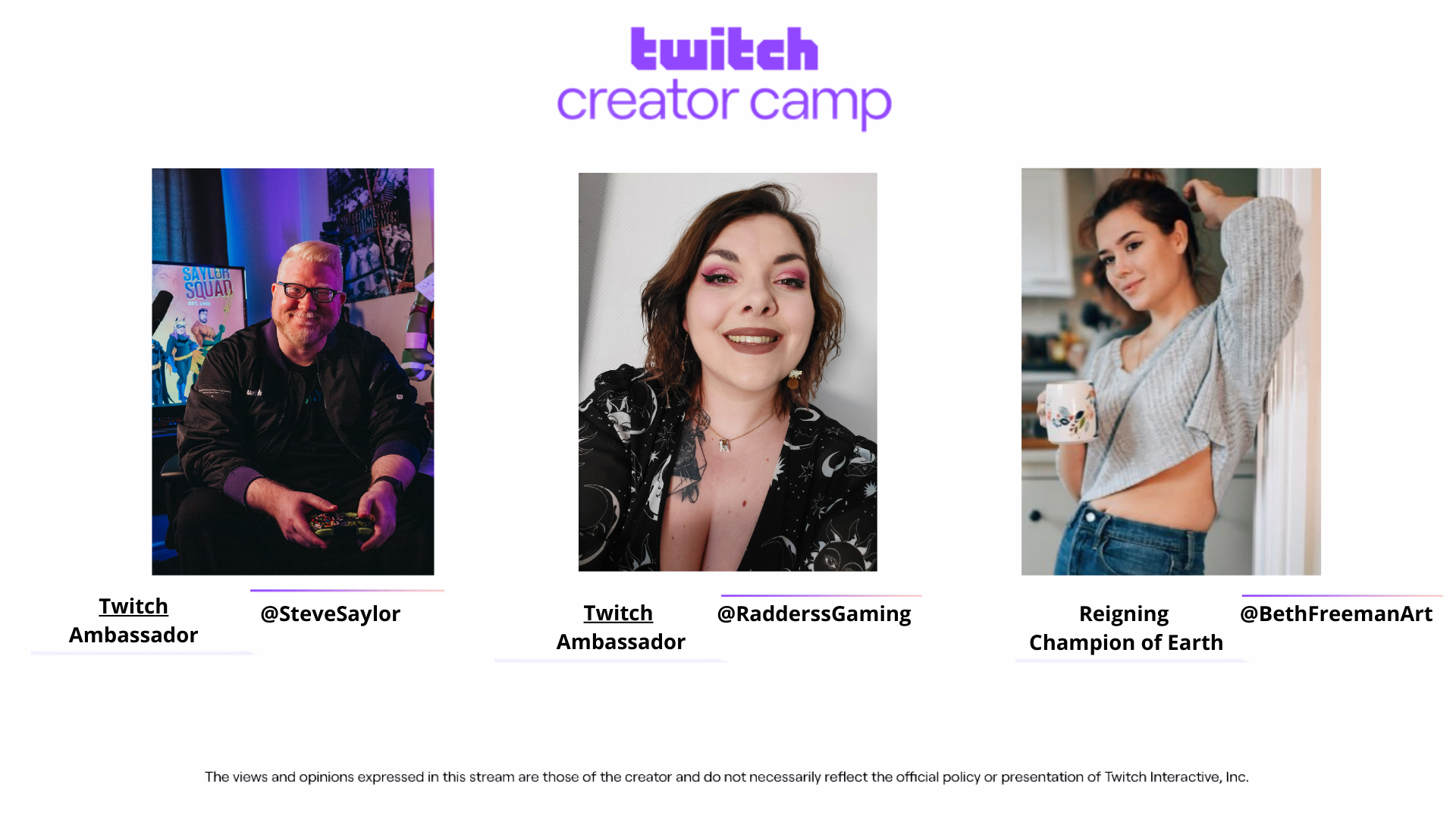 Twitch Creator Camp